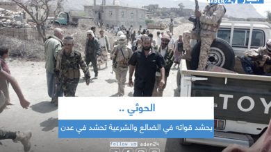 صورة الحوثي يحشد قواته في الضالع والشرعية تحشد في عدن