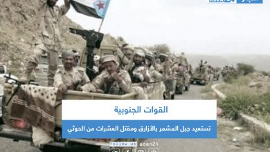 صورة القوات الجنوبية تستعيد جبل المشمر بالأزارق ومقتل العشرات من الحوثي