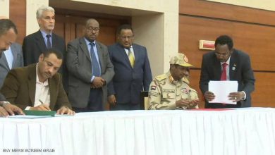 صورة السودان.. التوقيع بالأحرف الأولى على “الاتفاق السياسي”