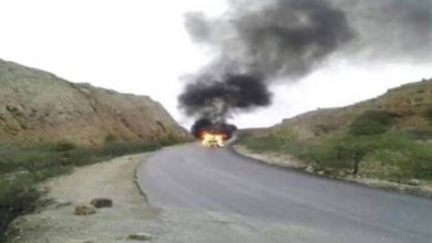 صورة القوات الجنوبية تستهدف تعزيزات مليشيات الإخوان في طريقها إلى أبين وسقوط قتلى وجرحى