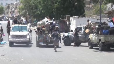 صورة اندلاع اشتباكات مسلحة في تعز الخاضعة لسيطرة مليشيا الإصلاح اليمني
