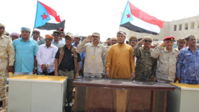 صورة رئيس انتقالي سقطرى يدشن معسكر جديد لقوات الحزام الأمني بالمحافظة