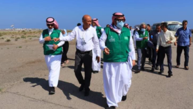 صورة البرنامج السعودي يبحث مع الإدارة العامة لمطار عدن الدولي آلية البدء في إعادة تأهيل المطار