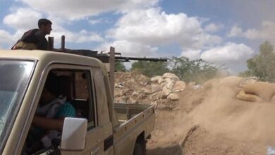 صورة تجدد المواجهات بين القوات المشتركة ومليشيا الحوثي غرب حيس