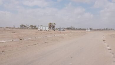 صورة باراس يوجه بوقف عملية تخطيط  عشوائي بمنطقة جعولة بمديرية #دار_سعد