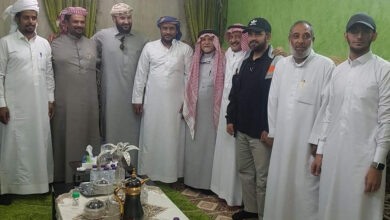 صورة الشيخ عبدالرب النقيب يبحث مع رئيس الجالية الجنوبية في السعودية ودول الخليج مستجدات الأوضاع على الساحة الجنوبية