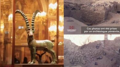 صورة تحقيق فرنسي يكشف تورط قطر في نهب قطعة أثرية نادرة من حضرموت