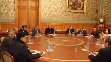 صورة #الرئيس_الزبيدي يجري محادثات في وزارة خارجية #روسيا الاتحادية
