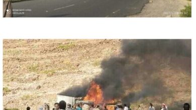 صورة وفاة 3 أشخاص وإصابة آخرين في حادث مروري مروع في #نقيل_سُمارة