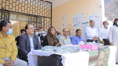صورة أمانة الانتقالي تشارك في حفل تكريم أوائل مدرسة الشهيد جعفر في العاصمة عدن