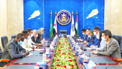صورة الخُبجي يناقش مع عدد ممثلي مكاتب الأمم المتحدة تنسيق الجهود الإغاثية وتسهيل تدخلاتها بالعاصمة #عدن
