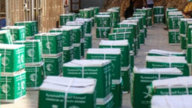 صورة #عدن.. مركز الملك سلمان يوزع 550 سلة أغذية على مرضى السرطان