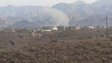 صورة #الضالع.. مليشيا الحوثي تفجر منزلين في #قعطبة