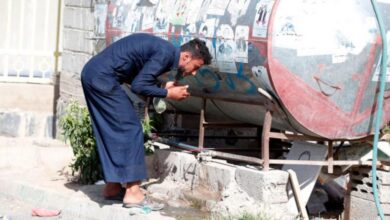 صورة مليشيا الحوثي ترفع تعرفة استهلاك المياه إلى الضعف‎