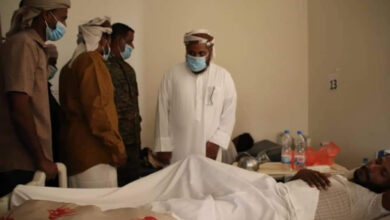 صورة رئيس تنفيذية انتقالي #سقطرى يطمئن على أحوال المرضى بمستشفى خليفة بحديبو