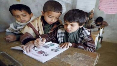 صورة مليشيات الحوثي تفرض منهجا طائفيا على “تلاميذ المدارس”
