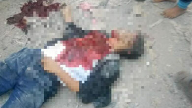 صورة مقتل شاب عشريني على يد عمه في الحبيلين