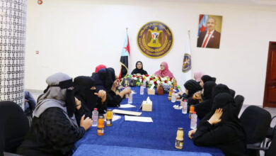 صورة دائرة المرأة والطفل بالأمانة العامة تعقد اجتماعًا مشتركًا مع إدارة المرأة والطفل بتنفيذية العاصمة عدن