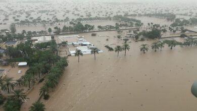 صورة مصرع 9 أشخاص على الأقل في عمان وإيران جراء إعصار “شاهين”