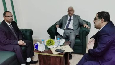 صورة وزير الخدمة المدنية يلتقي وزيري العدل والشؤون الاجتماعية بالعاصمة عدن