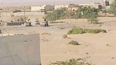 صورة هروب جماعي لمليشيا الحوثي من بيحان إلى البيضاء
