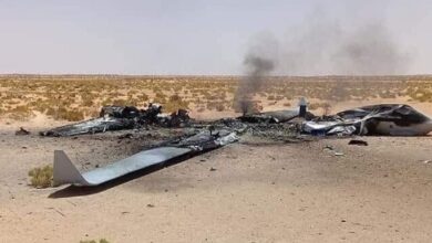 صورة التحالف العربي : اعتراض وتدمير طائرات مسيرة أُطلقت باتجاه السعودية