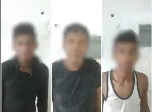 صورة ضبط ثلاثة أشخاص متهمين بالسرقة بدار سعد العاصمة عدن
