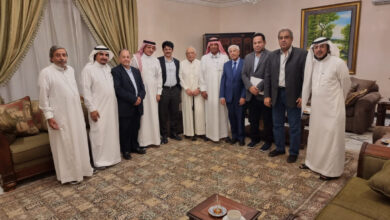 صورة فريق الحوار الجنوبي الخارجي يلتقي قيادات حزب رابطة أبناء الجنوب العربي الحر