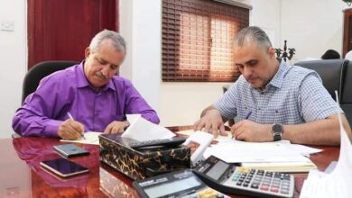 صورة صندوق صيانة الطرق يشهد توقيع 3 مشاريع لتنفيذها في العاصمة عدن