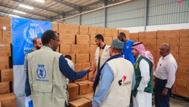 صورة مركز الملك سلمان للإغاثة يسلم برنامج الأغذية العالمي 2.700 طن من التمور