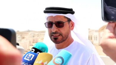 صورة سفير الإمارات يهنئ الرئاسي والحكومة بعيد الفطر