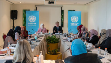 صورة المبعوث الأممي يؤكد على ضرورة إشراك النساء في تصميم عمليات السلام