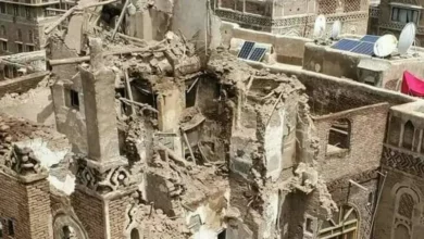 صورة اليونسكو: تضرر 10 آلاف مبنى في صنعاء التاريخية وحملة لإعادة التأهيل