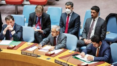 صورة الإمارات تدعو مجلس الأمن لفرض عقوبات على «الحوثي»