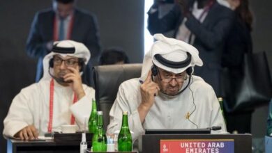 صورة خلال قمة العشرين.. محمد بن زايد يؤكد التزام الإمارات بدورها المسؤول في أسواق الطاقة