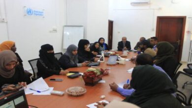 صورة الشبحي يفتتح الاجتماع التشاوري للمنظمات الشركاء في القطاع الصحي