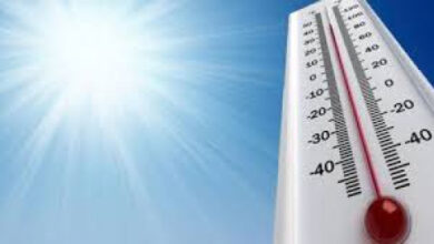 صورة درجات الحرارة المتوقعة على العاصمة عدن وعدد من المحافظات