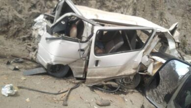 صورة وفاة 7 أشخاص وإصابة آخرين بسقوط باص في هيجة العبد جنوبي تعز اليمنية