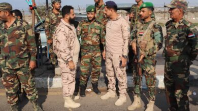 صورة العقيد السرحي يتفقد القطاعات والنقاط الأمنية لحزام عدن في أول أيام عيد الفطر