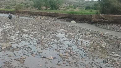 صورة السيول تجرف الأراضي الزراعية بمنطقة “زيق” بكرش والمزارعون يستغيثون