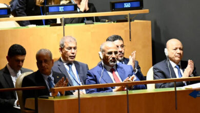 صورة كيف تعامل تنظيم الإخوان مع مشاركة الرئيس الزُبيدي في اجتماعات الأمم المتحدة؟