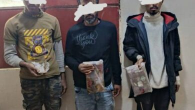 صورة حزام أبين يقبض على 5 متهمين بحيازة الحشيش في زنجبار