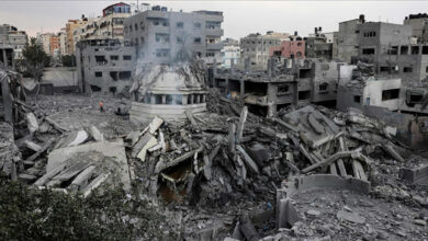 صورة مقتل 133 فلسطينياً في هجمات إسرائيل على قطاع غزة