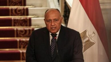 صورة من «ميونخ».. وزير الخارجية المصري: أي عملية برفح بمثابة تهديد لأمن مصر