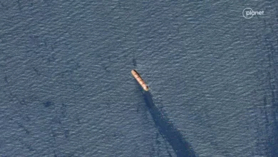 صورة الأقمار الصناعية ترصد السفينة “روبيمار” وتكذب الحوثي